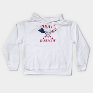 Barbeque Pirates American Kids Hoodie